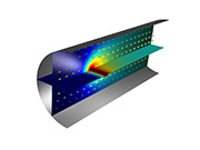 Image made using the COMSOL Multiphysics® software and is provided courtesy of COMSOL.